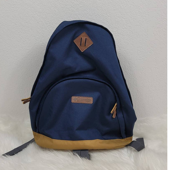 Columbia Other - Columbia Sportswear Blue/Tan BackPack